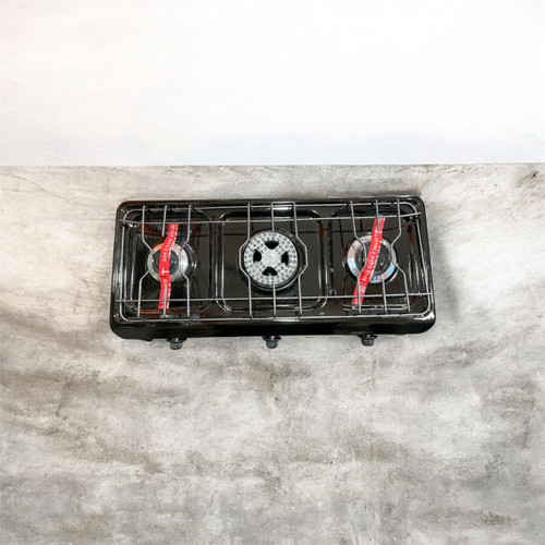 اجاق گاز رومیزی 3 شعله لعابی پناه گاز