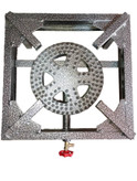 اجاق گاز تک شعله پروفیل آهن سایز 35*35 شیردار